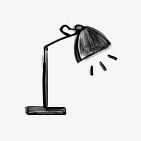 Desk lamp, furniture doodle