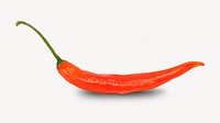 Red chilli, organic vegetable image psd