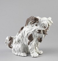 Figure of a Bolognese Terrier