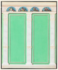 Design for Painted Decoration of a Wall