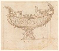 Design for a Vessel (Sauceboat?)