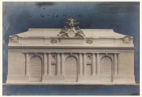 Model of South Facade of Grand Central Terminal