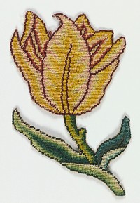 Embroidered slip