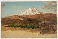 Mount Chimborazo by Frederic Edwin Church, American, 1826–1900