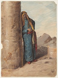 Standing Bedouin by Frederic Edwin Church, American, 1826–1900