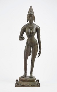 Queen Sembiyan Mahadevi as the Goddess Parvati