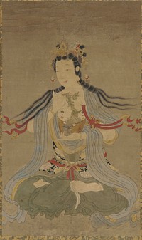 Willow-branch Guanyin, formerly attributed to He Liu daizhao