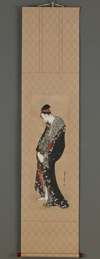 Courtesan by Katsushika Hokusai