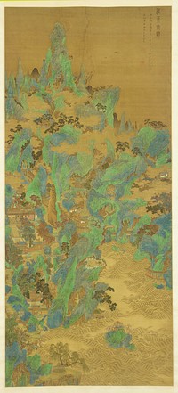 The Palaces and Gate Towers of Penglai by Zhu Dan