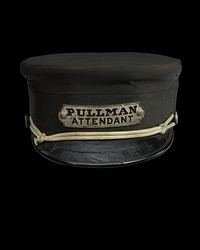 Uniform cap for a Pullman attendant