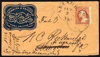 3c Washington on advertising cover