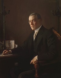 Woodrow Wilson by Edmund Charles Tarbell