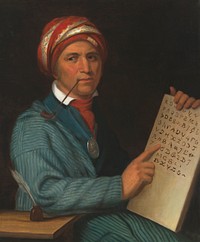 Sequoyah by Henry Inman