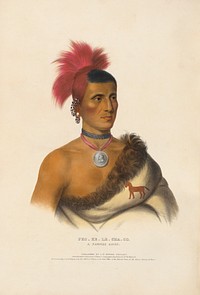 Pes-ke-le-cha-co - A Pawnee Chief