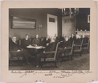 Woodrow Wilson and his Cabinet