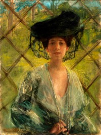 The Chatelaine by Alice Pike Barney, born Cincinnati, OH 1857-died Los Angeles, CA 1931