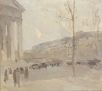 Place de la Madeleine no. I by Frank Edwin Scott