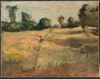 The Field by Alice Pike Barney, born Cincinnati, OH 1857-died Los Angeles, CA 1931