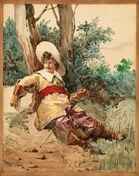 Resting Musketeer by G. Camfri