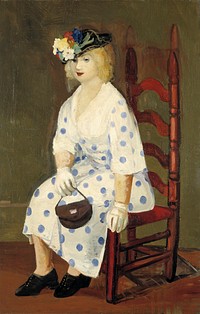 The Polka Dot Dress by George Luks