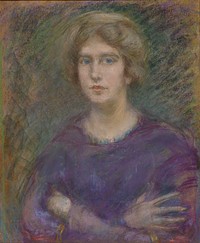 Untitled by Alice Pike Barney, born Cincinnati, OH 1857-died Los Angeles, CA 1931