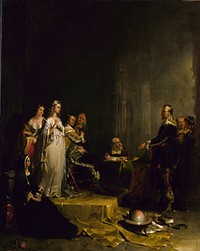 Columbus before the Queen by Peter Frederick Rothermel