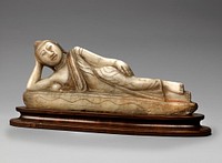 Buddha Reclining with Base, unidentified (Burmese)