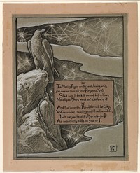 (Illustration for Rubáiyát of Omar Khayyám) Limitation by Elihu Vedder