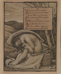 (Illustration for Rubáiyát of Omar Khayyám) The Magdalen