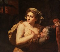 Roman Charity, unidentified (Italian)