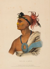 TAH-COL-O-QUOIT., from History of the Indian Tribes of North America