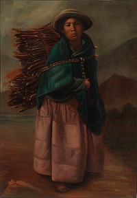 Quechua Girl, unidentified (South American?)