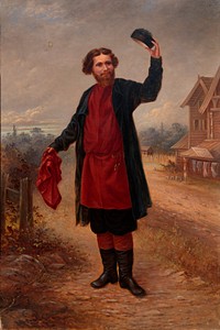 Russian Man by Antonion Zeno Shindler, 1813 Bulgaria-died Washington, DC 1899