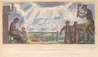The Homestead and the Building of the Barbed Wire Fences (Mural Study for Interior Building, General Land Office, Washington, D.C.) by John Steuart Curry