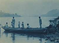 Boys with a Boat, Ohio River, near Wheeling, West Virginia