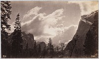 Yosemite Valley, with Clouds