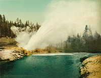 Riverside Geyser, Yellowstone National Park