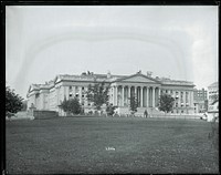 Exterior View of United States Treasury Building, Washington, D.C