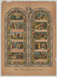 The ten commandments (1851). Original from the Library of Congress.