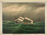 Off Cape Horn (1877). Original from the Library of Congress.