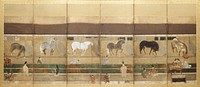 Horse Stable. Original from The Cleveland Museum of Art.