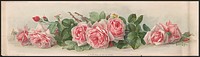 La France roses (1903) by Paul de Longpre. Original from the Library of Congress.