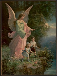 Guardian angel (1914). Original from the Library of Congress.