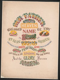 Our Father which art in Heaven (1872). Original from the Library of Congress.