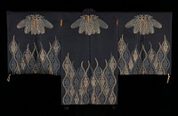 Chōken with Bamboo Pattern during 19th century clothing in high resolution.  Original from The Minneapolis Institute of Art.