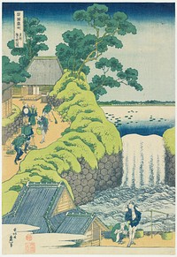 The Falls at Aoigaoka in the Eastern Capital (ca.1832) in high resolution by Katsushika Hokusai. Original from The Minneapolis Institute of Art. Original from the Minneapolis Institute of Art.