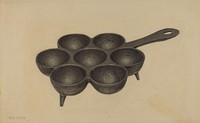 Muffin Pan (ca. 1938) by Philip Johnson.  