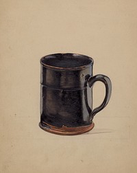 Tall Drinking Mug (1935–1942) by American 20th Century.   