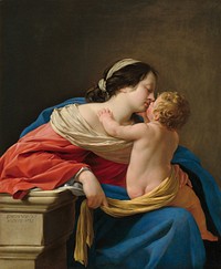 Madonna and Child (1633) by Simon Vouet.  