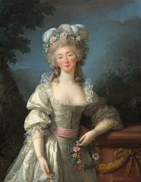 Madame du Barry (1782) by élisabeth Louise Vigée Le Brun.  